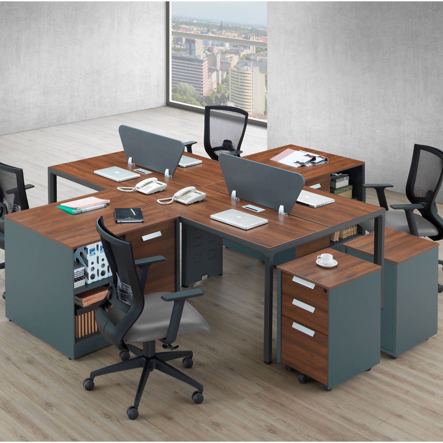 Cluster of 4 Workstation